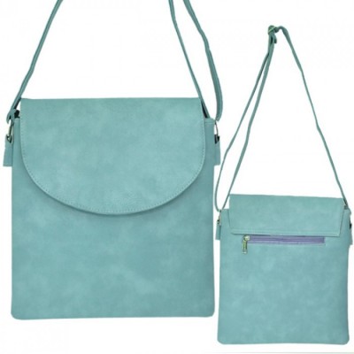 6011- AQUA SHOULDER/CROSSBODY BAG